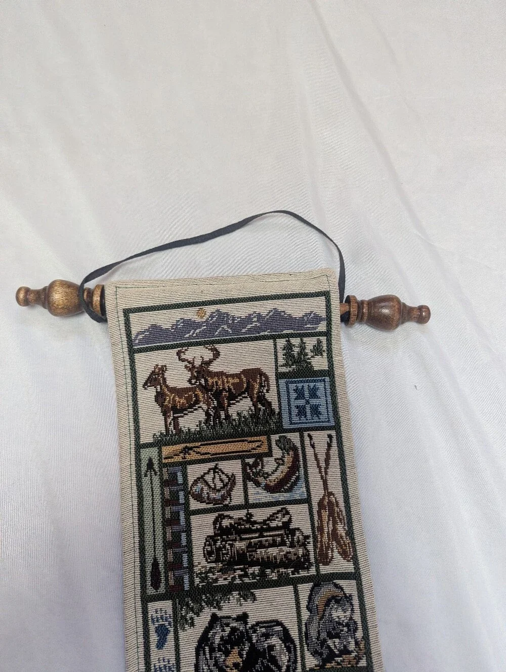 Vintage Cabin Outdoor Tapestry Wall Hanging Decor 6